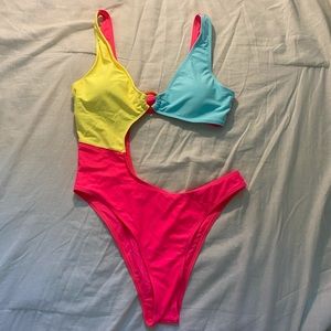 One piece swimsuit
